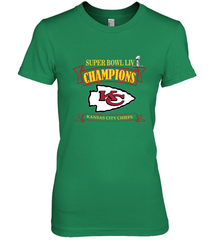 NFL Kansas City Chiefs Pro Line by Fanatics Super Bowl LIV Champions Women's Premium T-Shirt Women's Premium T-Shirt - belovedtshirt