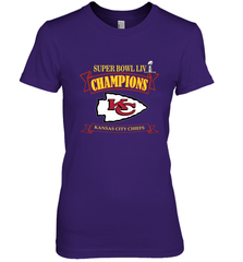 NFL Kansas City Chiefs Pro Line by Fanatics Super Bowl LIV Champions Women's Premium T-Shirt Women's Premium T-Shirt - belovedtshirt