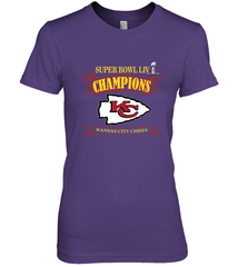 NFL Kansas City Chiefs Pro Line by Fanatics Super Bowl LIV Champions Women's Premium T-Shirt Women's Premium T-Shirt - belovedtshirt