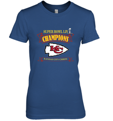 NFL Kansas City Chiefs Pro Line by Fanatics Super Bowl LIV Champions Women's Premium T-Shirt Women's Premium T-Shirt - belovedtshirt