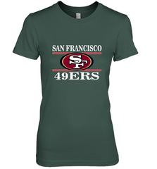 NFL San Francisco 49ers Logo Champion Women's Premium T-Shirt Women's Premium T-Shirt - belovedtshirt