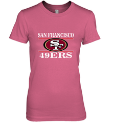 NFL San Francisco 49ers Logo Champion Women's Premium T-Shirt Women's Premium T-Shirt - belovedtshirt