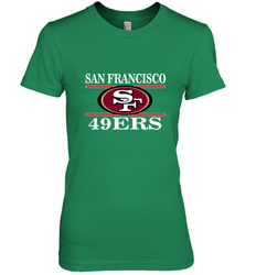 NFL San Francisco 49ers Logo Champion Women's Premium T-Shirt