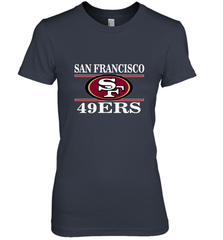NFL San Francisco 49ers Logo Champion Women's Premium T-Shirt Women's Premium T-Shirt - belovedtshirt