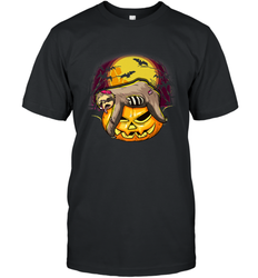 Halloween Sloth Zombie Jack O Lantern Pumpkin Trick Or Treat Men's T-Shirt