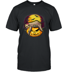 Halloween Sloth Zombie Jack O Lantern Pumpkin Trick Or Treat Men's T-Shirt Men's T-Shirt - belovedtshirt