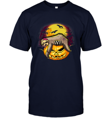 Halloween Sloth Zombie Jack O Lantern Pumpkin Trick Or Treat Men's T-Shirt Men's T-Shirt - belovedtshirt
