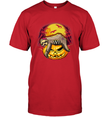 Halloween Sloth Zombie Jack O Lantern Pumpkin Trick Or Treat Men's T-Shirt Men's T-Shirt - belovedtshirt