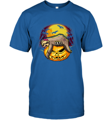 Halloween Sloth Zombie Jack O Lantern Pumpkin Trick Or Treat Men's T-Shirt Men's T-Shirt - belovedtshirt