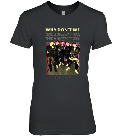 Why Don't We Vintage Rockers Women's Premium T-Shirt Women's Premium T-Shirt / Black / XS Women's Premium T-Shirt - belovedtshirt