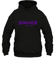 Full Frontal with Samantha Bee Purple Logo Hooded Sweatshirt