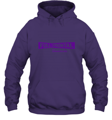 Full Frontal with Samantha Bee Purple Logo Hooded Sweatshirt Hooded Sweatshirt - belovedtshirt
