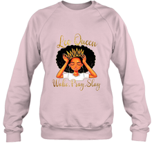 Leo Queens Are Born in July 23 August 22 Crewneck Sweatshirt Crewneck Sweatshirt - belovedtshirt