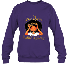 Leo Queens Are Born in July 23 August 22 Crewneck Sweatshirt Crewneck Sweatshirt - belovedtshirt