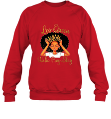 Leo Queens Are Born in July 23 August 22 Crewneck Sweatshirt Crewneck Sweatshirt - belovedtshirt