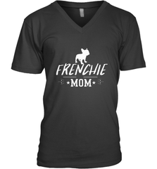 Womens French Bulldog Mom Frenchie Mom T shirt Dog Lover Tees Men's V-Neck Men's V-Neck - belovedtshirt