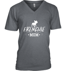 Womens French Bulldog Mom Frenchie Mom T shirt Dog Lover Tees Men's V-Neck Men's V-Neck - belovedtshirt