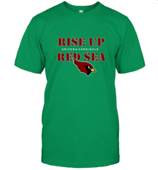 Arizona Cardinals NFL Rise Up Red Sea Men's T-Shirt Men's T-Shirt - belovedtshirt