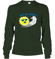 Weather Why So Cirrus Serious Cloud Funny Long Sleeve T-Shirt Long Sleeve T-Shirt - belovedtshirt