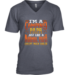 I'm A Camping Papa Camping Dad Gift Men's V-Neck Men's V-Neck - belovedtshirt