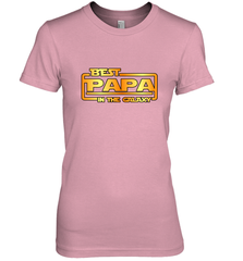 The best Papa in the galaxy Women's Premium T-Shirt Women's Premium T-Shirt - belovedtshirt
