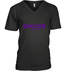 Full Frontal with Samantha Bee Purple Logo Men's V-Neck Men's V-Neck - belovedtshirt