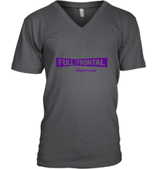 Full Frontal with Samantha Bee Purple Logo Men's V-Neck Men's V-Neck - belovedtshirt