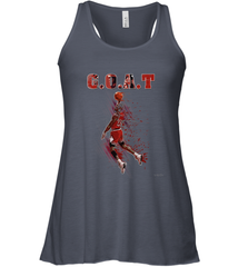 Basketball  Chicago Jordan G.O.A.T. Dunk Women's Racerback Tank Women's Racerback Tank - belovedtshirt
