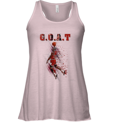 Basketball  Chicago Jordan G.O.A.T. Dunk Women's Racerback Tank Women's Racerback Tank - belovedtshirt