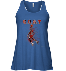 Basketball  Chicago Jordan G.O.A.T. Dunk Women's Racerback Tank Women's Racerback Tank - belovedtshirt