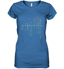 Supernatural For Men Woman Women's V-Neck T-Shirt Women's V-Neck T-Shirt - belovedtshirt