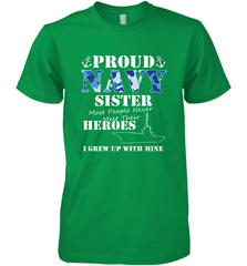 US Military Proud Navy Sister Men or Women Men's Premium T-Shirt Men's Premium T-Shirt - belovedtshirt