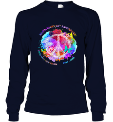 Woodstocks 50th Anniversary Peace Love tee Long Sleeve T-Shirt