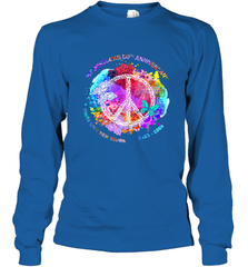 Woodstocks 50th Anniversary Peace Love tee Long Sleeve T-Shirt Long Sleeve T-Shirt - belovedtshirt