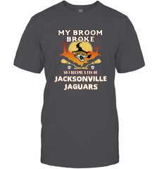 Broom Broke So I Became A Fan of Jacksonville Jaguars NFL Halloween Costume Men's T-Shirt Men's T-Shirt - belovedtshirt