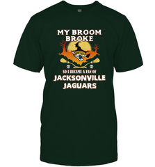 Broom Broke So I Became A Fan of Jacksonville Jaguars NFL Halloween Costume Men's T-Shirt Men's T-Shirt - belovedtshirt