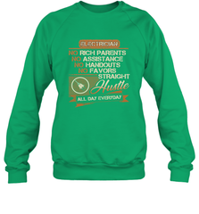 Funny Electrician For Men Dad Brother Uncle Papa Crewneck Sweatshirt Crewneck Sweatshirt - belovedtshirt