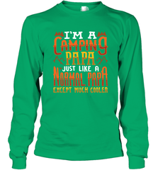I'm A Camping Papa Camping Dad Gift Long Sleeve T-Shirt Long Sleeve T-Shirt - belovedtshirt