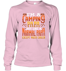 I'm A Camping Papa Camping Dad Gift Long Sleeve T-Shirt Long Sleeve T-Shirt - belovedtshirt