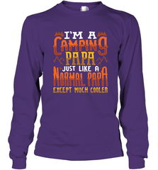 I'm A Camping Papa Camping Dad Gift Long Sleeve T-Shirt Long Sleeve T-Shirt - belovedtshirt