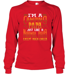 I'm A Camping Papa Camping Dad Gift Long Sleeve T-Shirt Long Sleeve T-Shirt - belovedtshirt