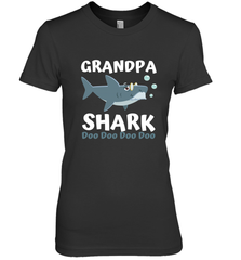 Grandpa Shark Family Shark Women's Premium T-Shirt Women's Premium T-Shirt - belovedtshirt