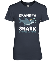 Grandpa Shark Family Shark Women's Premium T-Shirt Women's Premium T-Shirt - belovedtshirt