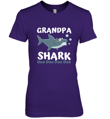 Grandpa Shark Family Shark Women's Premium T-Shirt Women's Premium T-Shirt - belovedtshirt