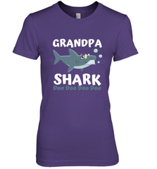 Grandpa Shark Family Shark Women's Premium T-Shirt Women's Premium T-Shirt - belovedtshirt