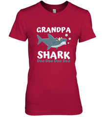 Grandpa Shark Family Shark Women's Premium T-Shirt Women's Premium T-Shirt - belovedtshirt