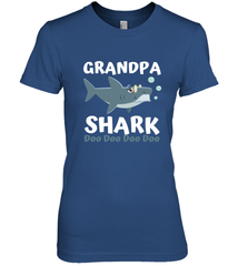 Grandpa Shark Family Shark Women's Premium T-Shirt Women's Premium T-Shirt - belovedtshirt