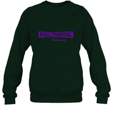 Full Frontal with Samantha Bee Purple Logo Crewneck Sweatshirt Crewneck Sweatshirt - belovedtshirt