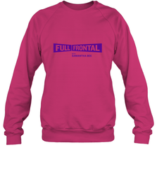 Full Frontal with Samantha Bee Purple Logo Crewneck Sweatshirt Crewneck Sweatshirt - belovedtshirt