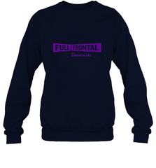 Full Frontal with Samantha Bee Purple Logo Crewneck Sweatshirt Crewneck Sweatshirt - belovedtshirt